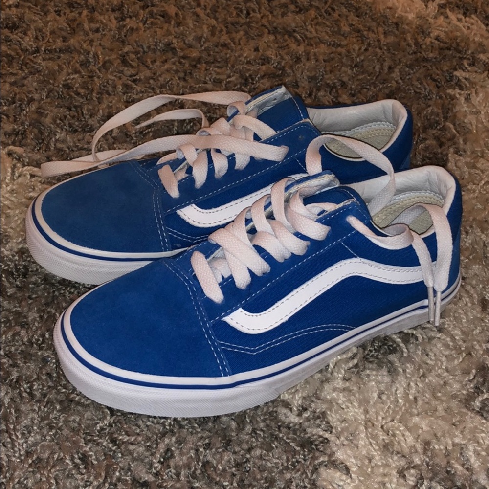 Brand new blue vans
